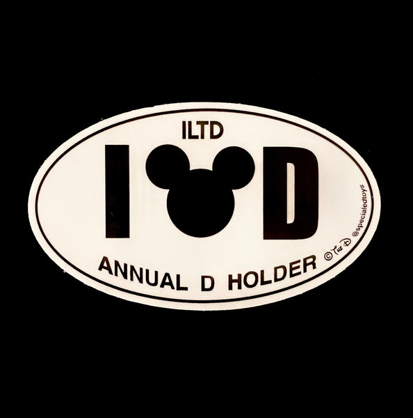 Annual D Holder: 5" Sticker!