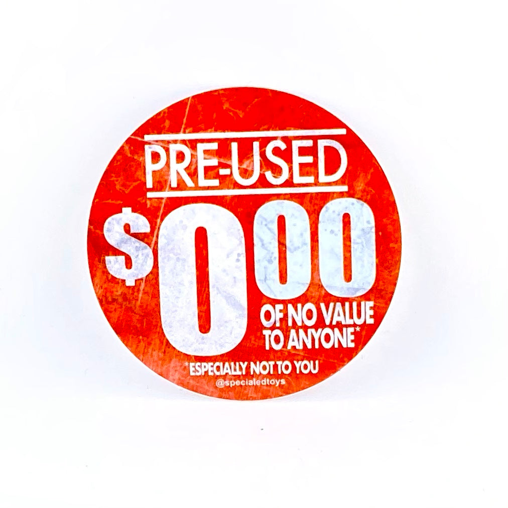 Pre-Used: Sticker – Special Ed Toys