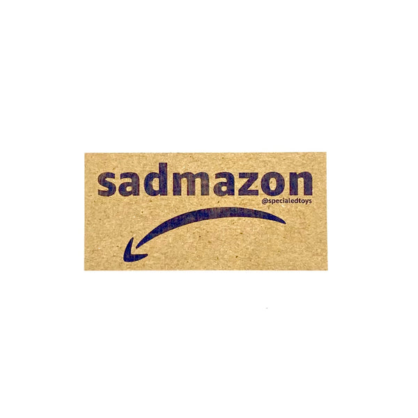 Sadmazon: Kraft Paper Sticker