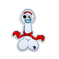 Adult Toy Story: Forkme: 4" Sticker!